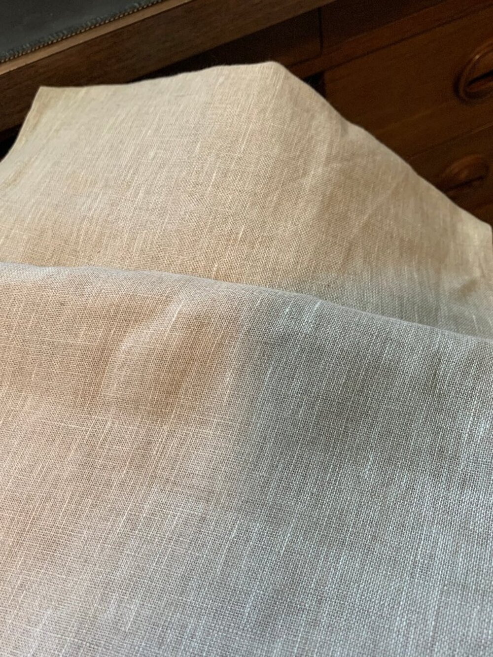 Quince European Linen Light Filtering Curtain - Set of 2